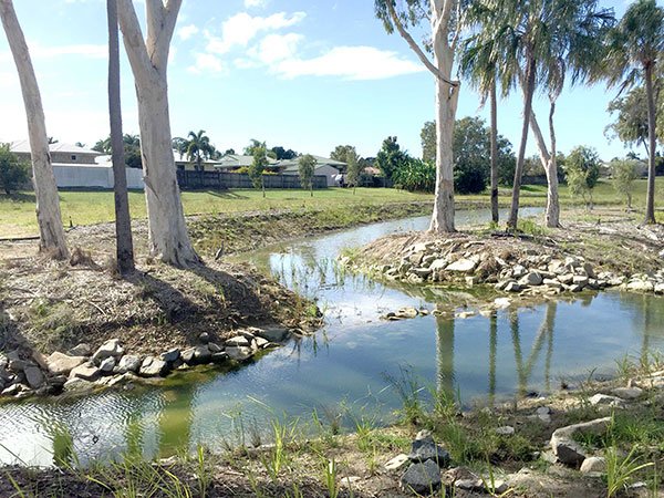 AWC assisted in rehabilitating Little McCready’s Creek to improve water quality.