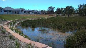 Kirkham Rise, Water Body and Stormwater Treatment System