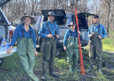 Working collaboratively to tackle an emerging wetland weed 