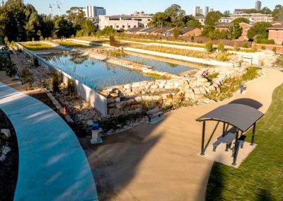 Milson Park Upgrade – Waterway Health Improvement Project – Westmead, NSW