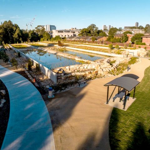 Milson Park Upgrade – Waterway Health Improvement Project – Westmead, NSW