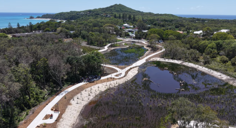 Sandhills Wetlands Grand Opening, Byron Bay